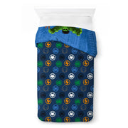 Jay Franco & Sons JF19644WMCD Marvel Spidey Amazing Friends Kids 2 Piece Reversible Comforter Set, Twin/Full Multicolor