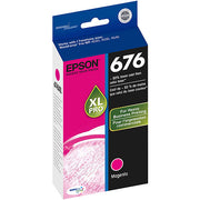 EPSON T676XL320-S 676 XL Ink Cartridge, Magenta