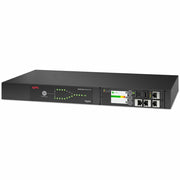 APC NetShelter Automatic Transfer Switch, 1U Rack-Mount, 20A, 120V, Dual NEMA L5-20P Inlets, 10 NEMA 5-20R Outlets, Black, AP4452A