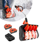Voltask SS-40B Cordless Snow Shovel, 48V Brushless Motor, Dual 24V Lithium Batteries, 13.5-Inch Clearing Width, Adjustable Directional Plate, Ergonomic Handle, Lightweight, Quiet Operation