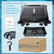 Skvevn Automatic Solar Pool Skimmer Robot Cleaner