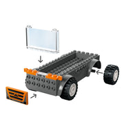 LEGO City Motorcycle Transporter Building Toy with Flatbed Truck, 2 Motorcycles, and 2 Racer Minifigures, Ages 4+, 60491
