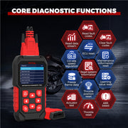 FXTUL M4 Harley Motorcycle Diagnostic Tool with OBD2, ABS, ECU, TPMS, IMMO Code Reader, Real-Time Data and Voltage Test MMT804#251022