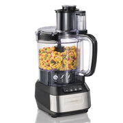 Hamilton Beach 70728 Stack & Snap 12-Cup Food Processor, Black