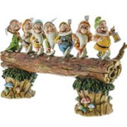 Disney Traditions Snow White and the Seven Dwarfs Heigh Stone Resin Figurine, 6