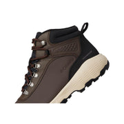 Columbia Newton Wander Leather Women's Hiking Shoes, Waterproof Cordovan/Black, Medium Width, Size 8.5