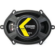 43DSC6804 KICKER 6x8-Inch (160x200mm) Coaxial Speakers, 4-Ohm