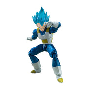 Bandai Spirits S.H.Figuarts Super Saiyan God Super Saiyan Vegeta Action Figure with Pearl Blue Aura, 135mm, BAS66458