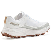 Merrell Agility Peak 6 Women's Trail Running Shoe, White/Gum, Medium Width, Lace-Up Closure
