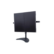 Doublesight DS-2400A Dual Monitor Bundle, 2x 24in Full HD 1920x1080 Monitors, 75Hz Refresh Rate, HDMI VGA Connectivity, Dual Monitor Stand, Black