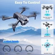 Beeprincess Beeprincess-20240514 Drone With Camera, Dual 4K HD Mini FPV RC Quadcopter