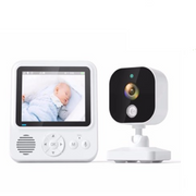 Bitiwend B21doorbell1t2 2.8 Video Baby Monitor with Camera and Audio Night Vision Real Time