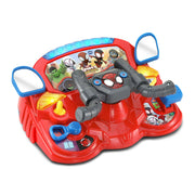 VTech Spidey & His Amazing Friends 2-in-1 Interactive Driver Educational Toy, Web-Crawler and Techno-Racer, Voices and Sound Effects, Ages 3+, 80-580600