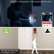 Firzero Wireless Wi-Fi Visual Doorbell with Motion Detector and Chime - Easy to set up & Low Consumption