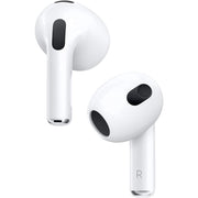Apple AirPods 3rd Generation Wireless Earbuds with Spatial Audio, Adaptive EQ, Sweat Resistant, Lightning Charging Case, Black, MPNY3LL/A