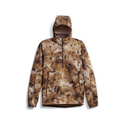 Sitka Alpha Fleece Hoodie Men's, Durable 4-Way Stretch STORMFLEECE, Water-Repellent Finish, Optifade Marsh, X-Large 600759