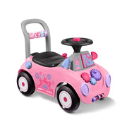 Radio Flyer 603P Creativity Car Ride-on and Child Push Walker Pink
