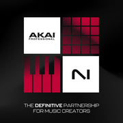 AKAI Professional MPKMINI3B MPK Mini MK3 25 Key USB MIDI Keyboard Controller with 8 Backlit Drum Pads, Black