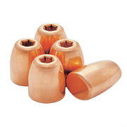 X-Treme Xb9r124b500 Bullets Copper Plated RN Pistol Bullets - 9mm - 124 Grain - .355