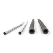 Skywalker Trampolines Single Enclosure Pole Set, Weather-Resistant Galvanized Steel, 4 Count with Foam Sleeves, PK0018