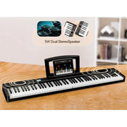 Terence 88-Key Folding Digital Piano Keyboard 2X5W Speakers