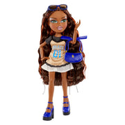 MGA Entertainment Bratz Stylin Sasha Fashion Doll with Customizable Graphic Tee, Brown Eyes, Long Wavy Hair, Accessories, Adult XL Shirt