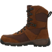 Rocky Red Mountain Insulated Waterproof Hunting Boots for Men - Brown - 8.5M