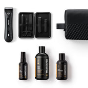 MANSCAPED The Perfect Package 3.0 PLUS Grooming Kit with Lawn Mower 3.0 PLUS Trimmer, Shears 3.0, Shed 2.0 Toiletry Bag, Crop Preserver, Crop Reviver, Refined Body Wash
