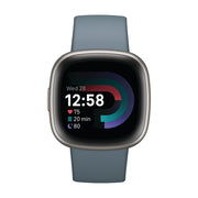 Fitbit Versa 4 Smartwatch, Lightweight, Built-in GPS, 40+ Sports Tracking, Blue