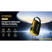 VTOMAN Jump 100 Portable Power Station, 88.8Wh LiFePO4 Battery, 100W AC Outlet with 200W Surge, 65W USB-C Fast Charging, Compact Lightweight Design