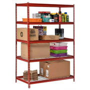 Muscle Rack UR482472WD5-R 5-Shelf Steel Wire Shelving Unit 48