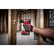 Milwaukee 2801-20 M18 Brushless Cordless Compact Drill Driver, 1800 rpm, 2 speed, 18 volt, 1/2 inch