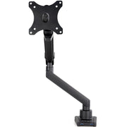 StarTech.com Desk Mount Monitor Arm, Slim Full Motion Adjustable Single VESA Mount for 17-34 Inch Displays, 17.6 lb Load Capacity, 2 USB 3.0 Ports, Black, ARMSLIM2USB3