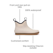 Xtratuf Ankle Deck Boots for Men - Bone - 13M