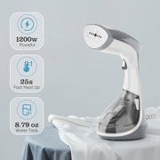Whall Steamer for Clothes, Handheld Garment Steamer with Large 260ml Tank, 25 Second Heat Up, 1200 Watts