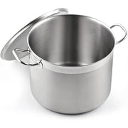 Cooks Standard 02723 Stainless Steel 24 Quart Professional Grade Stock Pot with Lid, Silver