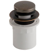 Pop Up Straight Bath Drain w/1-1/2