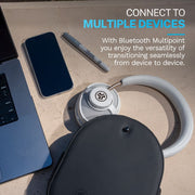 JLab JBuds Open Wireless Open-Ear Headphones, Dual Driver, Cloud Foam Comfort, Bluetooth 6.0, Noise-Canceling Mics, 24+ Hour Playtime, White