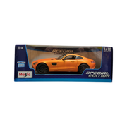 Maisto 31398 Special Edition 1/18 Scale Die Cast Metal Mercedes-AMG GT, Orange