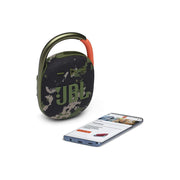 JBL JBLCLIP4SQUADAM Clip 4 Portable Mini Bluetooth Speaker, Squad