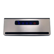 Nesco Deluxe Vacuum Sealer, 11.8-Inch Extra-Wide Seal, Dry and Moist Modes, Built-In Bag Cutter and Roll Storage, Silver, VS-101S