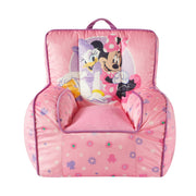 Disney WK322203 Minnie Mouse Square Beanbag Chair Pink, 18