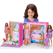 Mattel HRJ76 Getaway House Playset with 4 Play Areas and 11 Decor Accessories