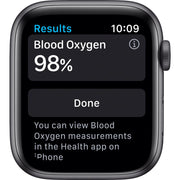 Apple Watch Gen 6 Series 6 Nike Cell 44mm Space Gray Aluminum - Anthracite Sport Band MG2J3LL/A