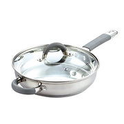 Cook N Home 02410 12 Piece Stainless Steel Cookware Set, Silver