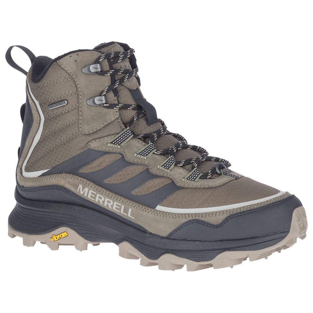 Merrell Moab Speed Thermo Mid Waterproof Hiking Shoes for Men