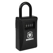 Brink's 665-80001-2 Aluminum 79mm Resettable Combination Lock Box with 1 13/16in Covered Shackle