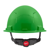 Milwaukee 48-73-1226 BOLT Green Type 1 Class C Front Brim Vented Hard Hat with 6 Point Ratcheting Suspension
