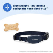 PetSafe NanoBark 2.0 Dog Training Collar for Small Dogs, Adjustable 4-15 in Neck, Waterproof, Rechargeable Battery, PBC00-18240