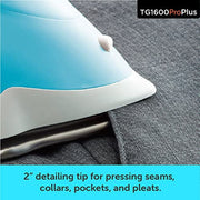 Oliso TG ProPlus Steam Iron, 1800 Watt, Diamond Ceramic-Flow Soleplate, Auto Lift, 12.7 oz Side-Fill Tank, 12-Foot 360 Swivel Cord, Orchid